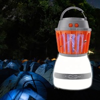 Lámpara LED Nocturna Electrónica para Interiores y Exteriores, Recargable por USB, Lámpara Eléctrica, Trampa para Mosquitos