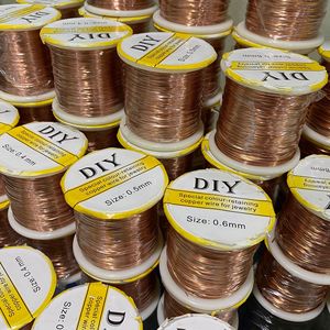 Fil d'artisanat en cuivre plaqué or et argent 18 carats 14 carats Flexible <span class=keywords><strong>pour</strong></span> la fabrication de <span class=keywords><strong>bijoux</strong></span> à bricoler soi-même en gros 250g par rouleau - Product Image 5
