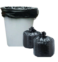 Sacs poubelles biodégradables à soufflets latéraux en PE/matériau compostable, logo personnalisé, fourniture directe usine
