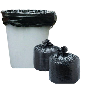 Disposable Biodegradable Side Gusset Garbage Trash <b>Bags</b> PE/Compostable Material Custom Logo Factory Supply - Product Image 2