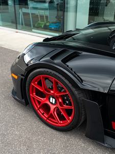 Jantes <span class=keywords><strong>de</strong></span> course SY-1039 légères forgées rouge satiné FI-R FIR haute performance OEM à blocage central pour 911 992 Turbos BMW - Product Image 4