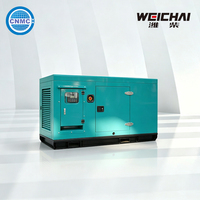 Solución OEM Weichai de Tipo Silencioso de 40-500KW, Bomba de Agua Diésel con Motor Weichai, Amortiguador de Goma, Grupo Electrógeno Weichai