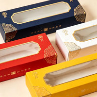 Fabricant chinois de boîtes esthétiques pour desserts, boîtes d'emballage avec fenêtre pour boulangerie, magasin de détail