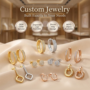 <span class=keywords><strong>Orecchini</strong></span> a Perno Minimalisti Multicolore con Zirconi Mosen Jewelry per Donne, Placcati in Oro, Argento e Oro Rosa, Impermeabili, Gioielli di Tendenza - Product Image 1