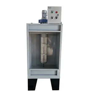 Mini Test Electrostatic Manual Powder Coating Spray Booth Chamber Paper Cartons Provided Powder Gun Spare Parts 3 Months 500