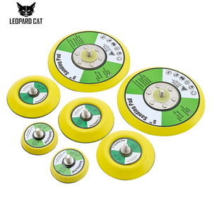 Pnn 1-6inch móc và vòng lặp không khí Sander ủng hộ Pads cho không khí quỹ đạo Sander khí nén đánh bóng cát <span class=keywords><strong>Pad</strong></span> - Product Image 1