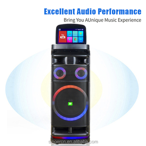 Altavoz DP-1429 Parlante <span class=keywords><strong>Youtube</strong></span> >800W de Alta Potencia, Altavoz Activo con Ruedas para V5.0, LED RGB, Carga Inalámbrica, Micrófono Integrado - Product Image 3
