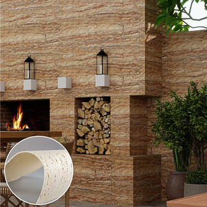 Le granit flexible pliable de MCM couvre de tuiles la tuile flexible en pierre concrète écologique de feuille - Product Image 1