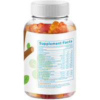 OLLI OEM/ODM/OBM Marque privée Gommes multivitaminées pour enfants Complément alimentaire végétalien Gommes multivitaminées sans sucre
