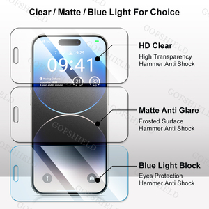 हथौड़ा विरोधी शॉक पालतू + tpu रोल मैट रक्षक फिल्म विरोधी विस्फोट कारखाने प्रत्यक्ष आपूर्ति 1.04*100 आकार स्पष्ट मैट ब्लू लाइट - Product Image 3