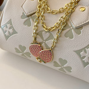 กระเป๋าถือผู้หญิงลายเรขาคณิต PU รุ่นล่าสุด พร้อมสายสะพายไหล่/สะพายข้างแบบถอดได้ พกพาสะดวกและทนทาน - Product Image 6