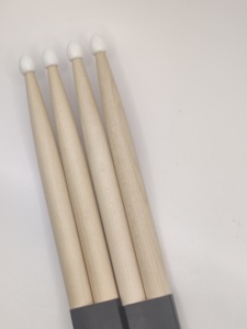 Venta caliente 5A <span class=keywords><strong>baquetas</strong></span> chinas de madera de arce con <span class=keywords><strong>punta</strong></span> de nailon <span class=keywords><strong>baquetas</strong></span> para adultos niños bateristas - Product Image 4
