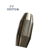 Convertisseur catalytique sport universel en acier inoxydable 200 cellules à haut débit de 2,5 et 3 pouces