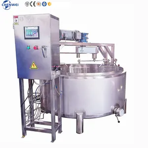 Plc Control Cheese Trough Cheese Making Machine Cheese Processing Equipment