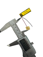Batterie très vendue avec certification CE ROHS 501130 3.7V 150mAh, batterie au lithium polymère rechargeable 3.7V