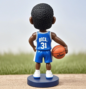 Custom Basketball Bobble Head <strong>Figurines</strong> Resin <strong>Athletes</strong> Home Decor Dolls - Product Image 4