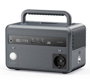 Fuente de Alimentación Portátil de Onda Sinusoidal Pura de 300W, Venta Directa de Fábrica, Almacenamiento de Energía Compacto - Product Image 1