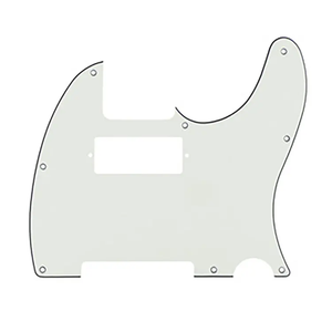 Battipenna per Chitarra TL a 3 Strati Bianco Invecchiato con Foro per Pickup sul Manico TL, per Ricambi Chitarra Elettrica - Vendita all'Ingrosso - Product Image 1