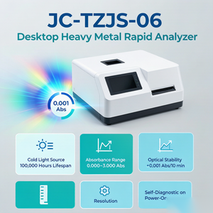 Analizador Rápido de Metales Pesados de Escritorio JC-TZJS-06, Probador de Metales Preciosos XRF No Destructivo para Oro - Product Image 2