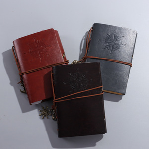 2024 <span class=keywords><strong>idee</strong></span> di novità Vintage Travel Planner Notepad in pelle a fogli mobili per diario diario Retro taccuino in pelle - Product Image 5