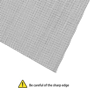 Thép không gỉ dệt kim loại vuông màn hình 1mm 2mm Đường kính dây 8mm Khẩu độ ISO chứng nhận công cụ lọc Cửa sổ lưới cổng lỗ - Product Image 4