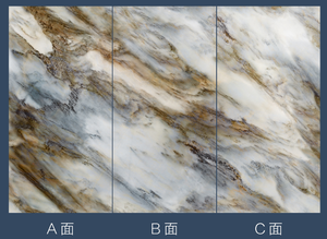 Tấm Đá Cẩm Thạch Gạch Ốp Tường Nội Thất Cỡ Lớn 1200X2400x9 Gạch Ốp Lát Luofu Bóng Loáng Bằng Sứ Sr122429 - Product Image 4