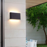 Applique Murale Moderne Linéaire Led Imperméable Vers Le Bas Extérieur De Luxe Grande Applique Lampes Mince Et Légère Pierre Veener Pour La Décoration Murale