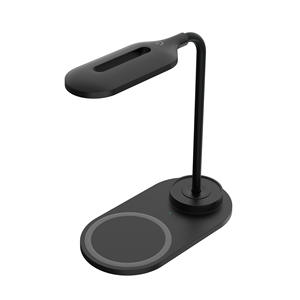 Lámpara de Escritorio USB con Cargador Inalámbrico, Atenuación Táctil, Carga Inalámbrica para Teléfono Móvil, Luz LED Multifuncional, Lámpara de Lectura de 10W - Product Image 6
