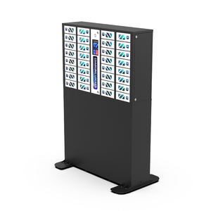 Estación de Carga Y2 Power GIA de 32 Compartimentos <span class=keywords><strong>con</strong></span> Pantalla Táctil Multi-idioma, <span class=keywords><strong>con</strong></span> Soporte de Piso, Puede Montarse en la Pared - Product Image 1