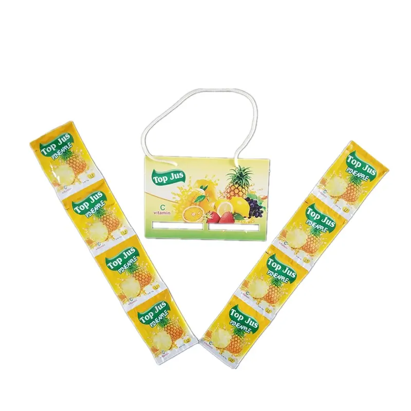 Échantillons de jus de fruits et poudres, 25 kg/sac, 10 pièces, emballage en vrac, vente en gros