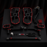 Kits de repose-pieds pour moto Harley Road King/Street Glide/Electra Glide/Road Glide Ultra CVO FLHTKSE 2014-2026