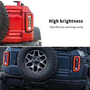Accesorios originales de luz de coche, luz trasera Led automática, luces traseras de brillo, lámpara trasera, faro trasero para <span class=keywords><strong>Ford</strong></span> <span class=keywords><strong>Bronco</strong></span> 2022 2023 2024 - Product Image 4