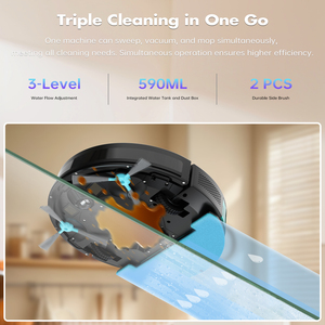<span class=keywords><strong>Robot</strong></span> <span class=keywords><strong>Aspirador</strong></span> Inteligente Multifuncional con Wi-Fi para el Hogar, Limpieza Automática, Infrarrojos, Aspiradora y Mopa, Ciclón, <span class=keywords><strong>Roborock</strong></span> - Product Image 2