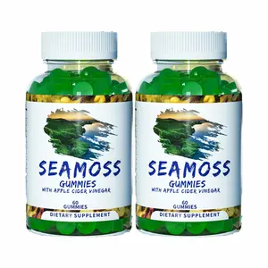 2022 sıcak mineraller ve Bladderwrack jamaikalı kapsül 60 Vcaps gerçek deniz yosunu vahşi hazırlanmış ham organik Seamoss hapları
