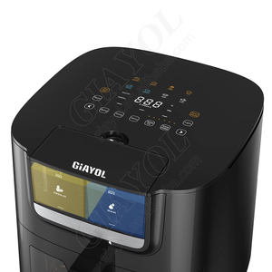 <span class=keywords><strong>Friggitrice</strong></span> <span class=keywords><strong>ad</strong></span> <span class=keywords><strong>aria</strong></span> intelligente digitale da 7 litri con controllo automatico e <span class=keywords><strong>friggitrice</strong></span> <span class=keywords><strong>ad</strong></span> <span class=keywords><strong>aria</strong></span> a vapore facile da pulire con funzioni a spruzzo di <span class=keywords><strong>olio</strong></span> e acqua - Product Image 4