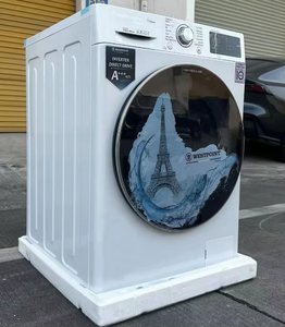 Lave-linge commercial à chargement frontal F <span class=keywords><strong>LG</strong></span> 13 kg avec tambour, technologie à entraînement direct à fréquence variable, pulvérisation à vapeur à séchage rapide - Product Image 2