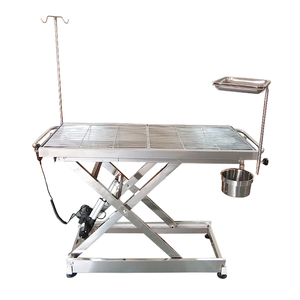 Mesa de Operaciones Veterinaria de Acero Inoxidable 304, <span class=keywords><strong>Precio</strong></span> Económico para Equipo de Clínica Quirúrgica Animal - Product Image 1
