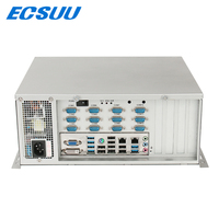 Computadora Industrial Integrada ECSUU Intel LGA 1150 H81 con CPU, Pantalla VGA/DVI, 8GB de RAM, 1TB de Almacenamiento, Linux/Win7/8/10, 2x1000M LAN, en Existencia