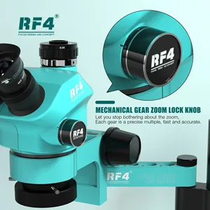Microscope RF4 RF-7050pro-FO19 Microscope électronique numérique trinoculaire rotatif pour téléphone portable Outil de réparation de soudage - Product Image 2