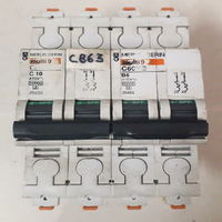 Plc 2 Pièces Multi9 C60hc C60hb B6 Circuit Interrupteur pour Produit sous Garantie