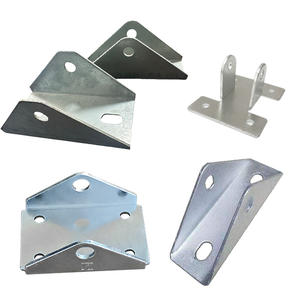 Servizio di taglio di piegatura del metallo in acciaio inossidabile connettore per staffa angolare di piegatura della lamiera - Product Image 4