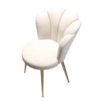 Tabouret de coiffeuse de luxe pour chambre de fille avec dossier, chaise de maquillage moderne, chaise à ongles populaire sur Internet pour la maison