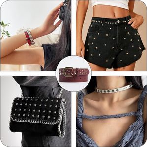 Magibeads Sets Star Leather Rivets Kit Cute Alloy <b>Purse</b> Screws Back Buttons Decorative Rivets Tightener Metal Buckle Studs For C - Product Image 5