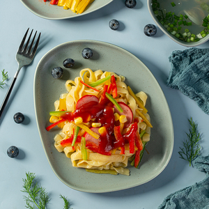 Pasta Konjac Tagliatelle Instantánea con Sabor a Avena, Rica en Fibra, Orgánica, Sin Gluten, Baja en Carbohidratos, en Bolsa y Caja - Product Image 5