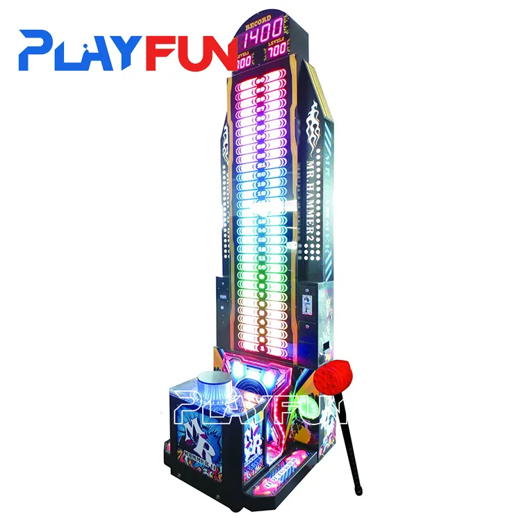 Playfun изготовленный на заказ молоток mr Hammer умный кувалда король молотка Zhile лотерейный автомат видео аркадная игра