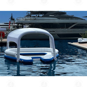 Tente d'île flottante <span class=keywords><strong>de</strong></span> <span class=keywords><strong>camping</strong></span> en plein air robuste tente d'ombrage gonflable à plate-forme flottante <span class=keywords><strong>de</strong></span> mer à vendre - Product Image 6