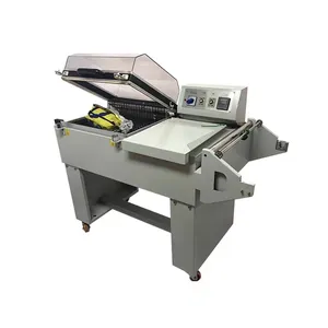 KPW FM-5540 2 in 1 shrink paketleme makinesi PVC Pof film küçültme sarma makinesi