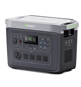 2048Wh Growatt Power Station INFINITY 2000 PRO 1200W <b>Solar</b> Input 1800W AC <b>Charging</b> - Product Image 3