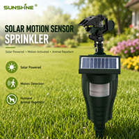 SUNSHINE contrôleur d'arrosage automatique numérique solaire minuterie d'eau contrôleur d'humidité de la température du sol arroseurs agricoles