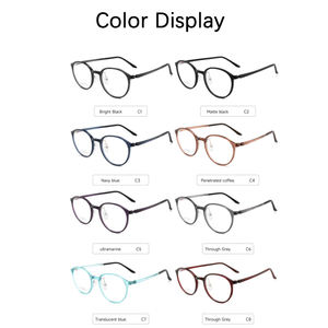 Óculos <span class=keywords><strong>Ultem</strong></span> com Armação Redonda, Contorno Suave e Textura Refinada para Combinação Diária Sem Esforço - Product Image 6